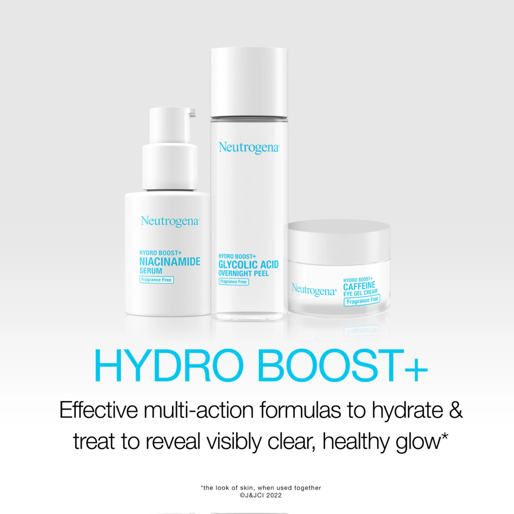 Hydro Boost++ Caffeine Eye Gel Cream, Fragrance Free 14g