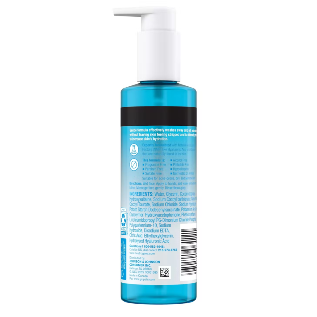Hydro Boost Gel de Limpeza Hidratante com Ácido Hialurônico 230ml