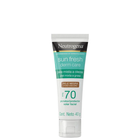 Sun Fresh Derm Care FPS 70 Pele Negra - Protetor Solar Facial 40g