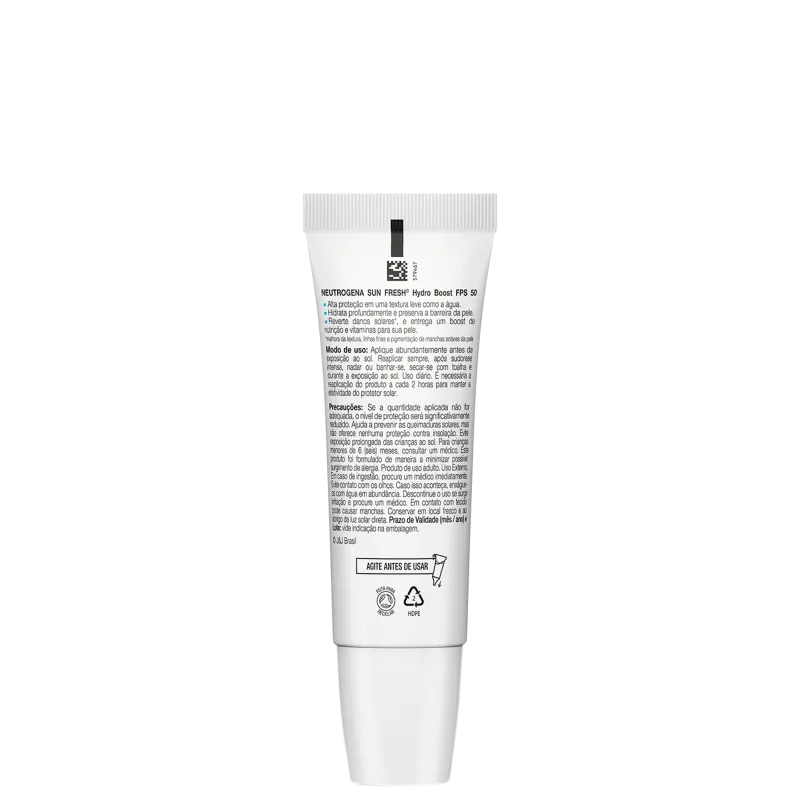 Sun Fresh Hydro Boost FPS50 Sem Cor - Protetor Solar Facial 40ml