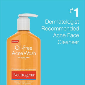 Sabonete Com Ácido Salicílico Oil-Free Salicylic Acid Acne Fighting Face Wash 269ml