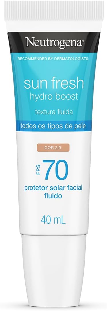 Protetor Solar Sun Fresh Hydro Boost Cor 2.0 FPS 70 40mL