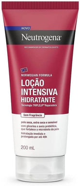 Norwegian Hidratante Corporal Intensivo Sem Fragrância, 200ml