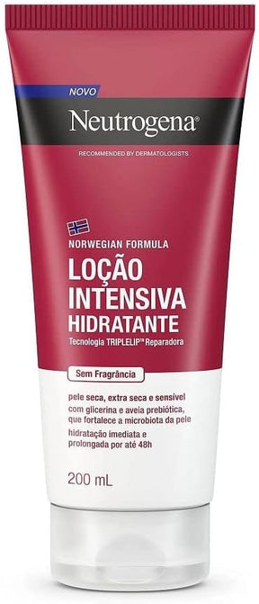 Norwegian Hidratante Corporal Intensivo Sem Fragrância, 200ml