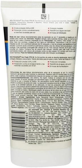 Sun Fresh Protetor Solar Corporal FPS 50, 200ml