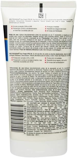 Sun Fresh Protetor Solar Corporal FPS 50, 200ml