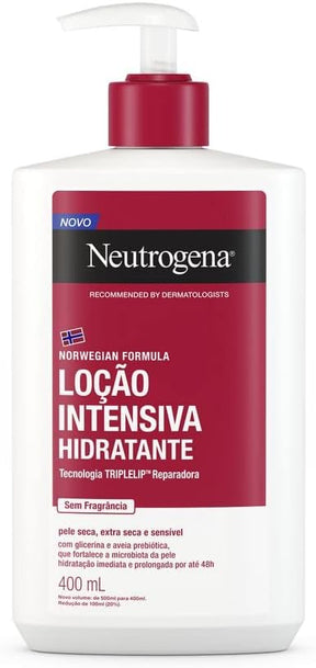 Norwegian Hidratante Corporal Intensivo Sem Fragrância, 400ml