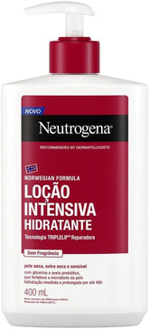 Norwegian Hidratante Corporal Intensivo Sem Fragrância, 400ml