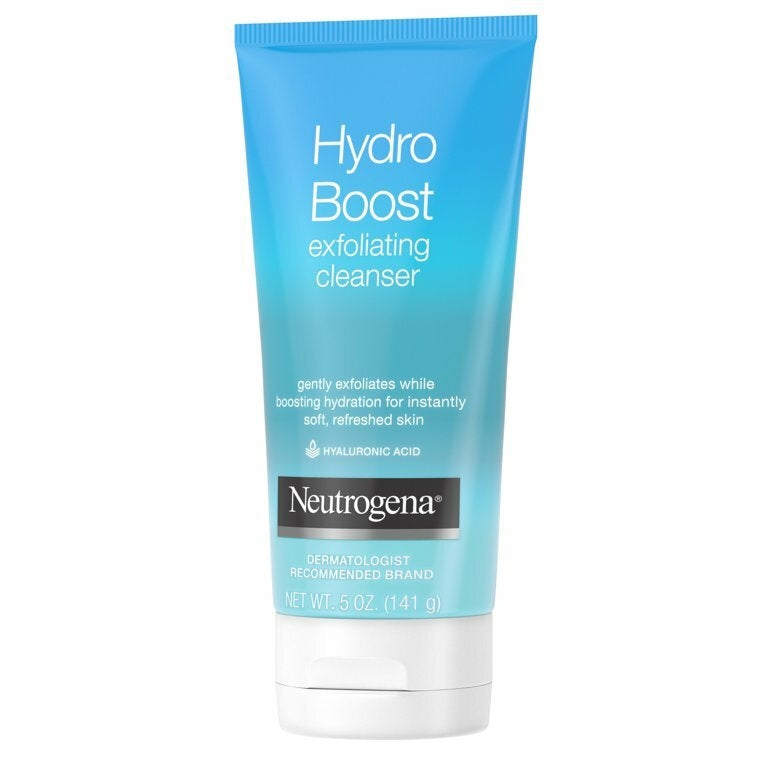 Sabonete Esfoliante em Gel Hydro Boost Gentle Exfoliating Facial Cleanser, 5 oz 141g