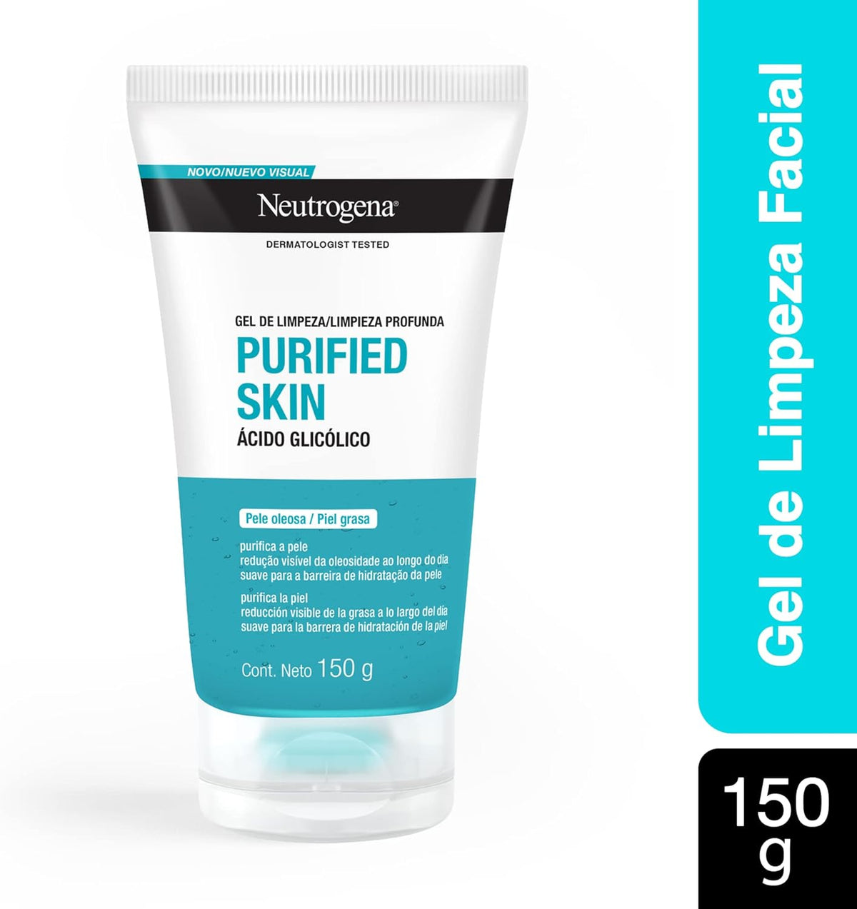 Gel de Limpeza Facial Purified Skin, 150g