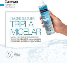 Água Micelar Demaquilante Hydro Boost, 200ml