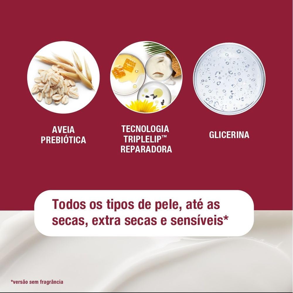 Norwegian Hidratante Corporal Intensivo Sem Fragrância, 400ml