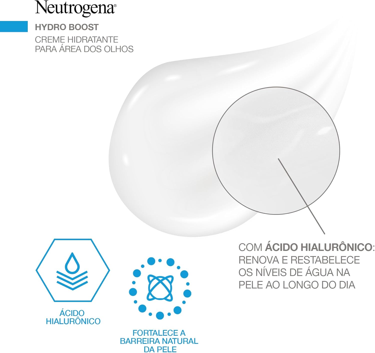 Creme Hidratante Para Área dos Olhos Hydro Boost, 15g