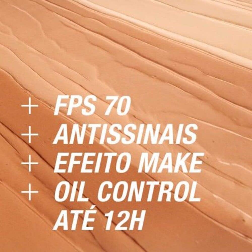 Sun Fresh Protetor Solar Facial Para Pele Oleosa Derm Care Sem Cor FPS 70, 40g