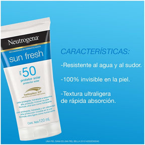 Sun Fresh Protetor Solar Corporal FPS 50, 200ml
