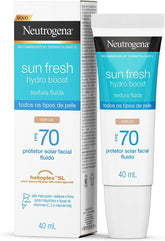 Protetor Solar Sun Fresh Hydro Boost Cor 2.0 FPS 70 40mL