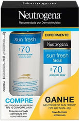 Promopack Corporal Fps70 200ml E Sun Fresh Facial Fps70 40g