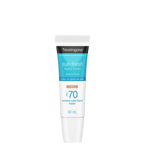 Sun Fresh Hydro Boost FPS70 Cor 2.0 - Protetor Solar Facial com Cor 40ml