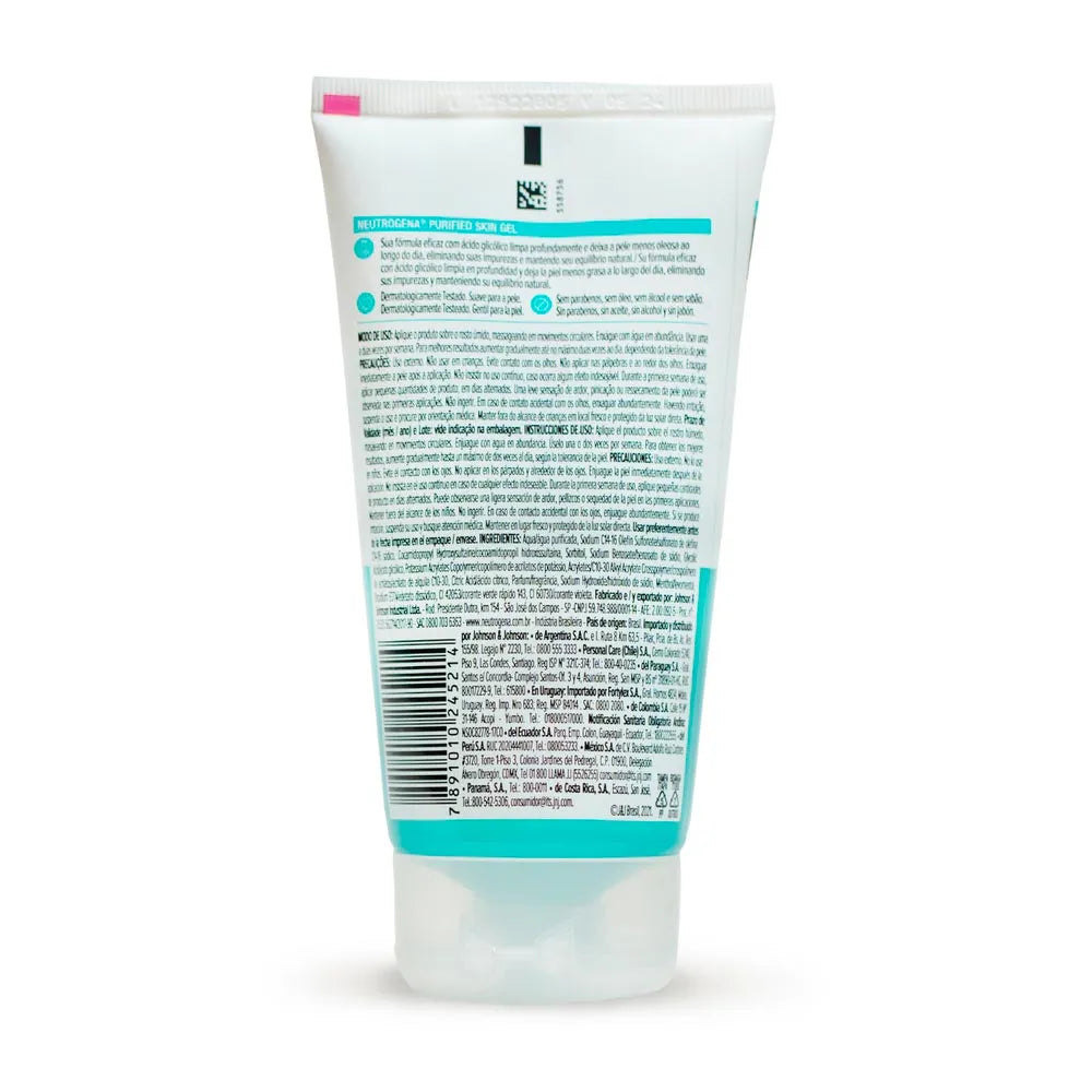 Gel De Limpeza Rosto Purified Skin 150g