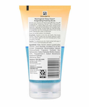 Esfoliante Espuma Revigorante Deep Clean Invigorating Foaming Scrub 124ml