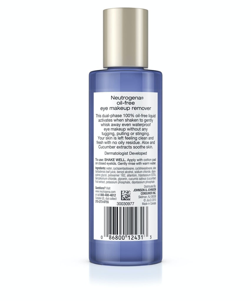 Demaquilante para Olhos Gentle Oil-Free Liquid Eye Makeup Remover for Waterproof Mascara 112ml