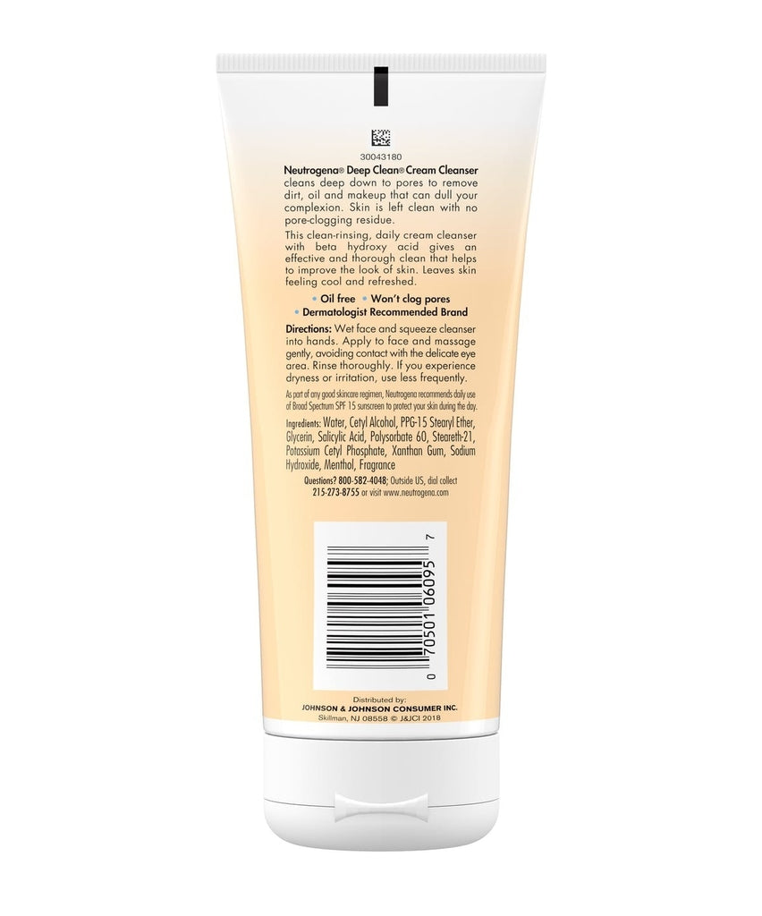 Creme de Limpeza Deep Clean Cream Cleanser 200g
