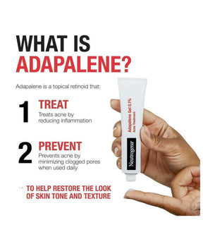 Gel Contra Acne e Manchas 0.1% Adapalene Gel Acne Treatment 45g