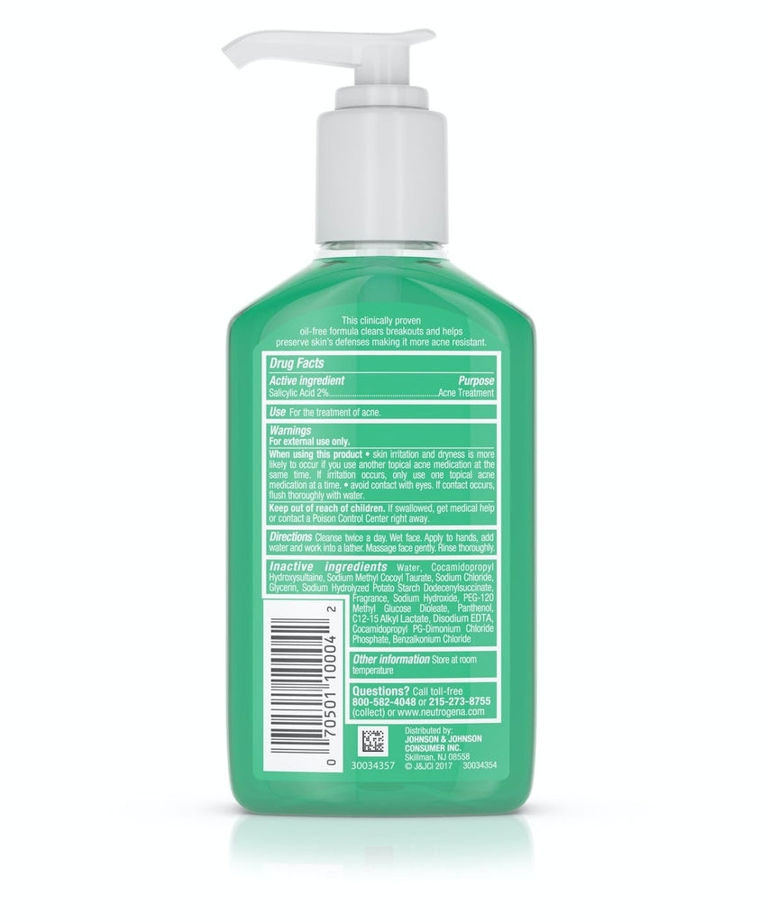 Sabonete Gel Contra Acne com Ácido salicílico Acne Proofing Gel Facial Cleanser with Salicylic Acid 170g