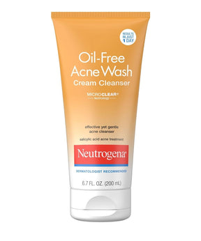 Cleanser Oil-Free Acne Wash Cream Cleanser 200ml