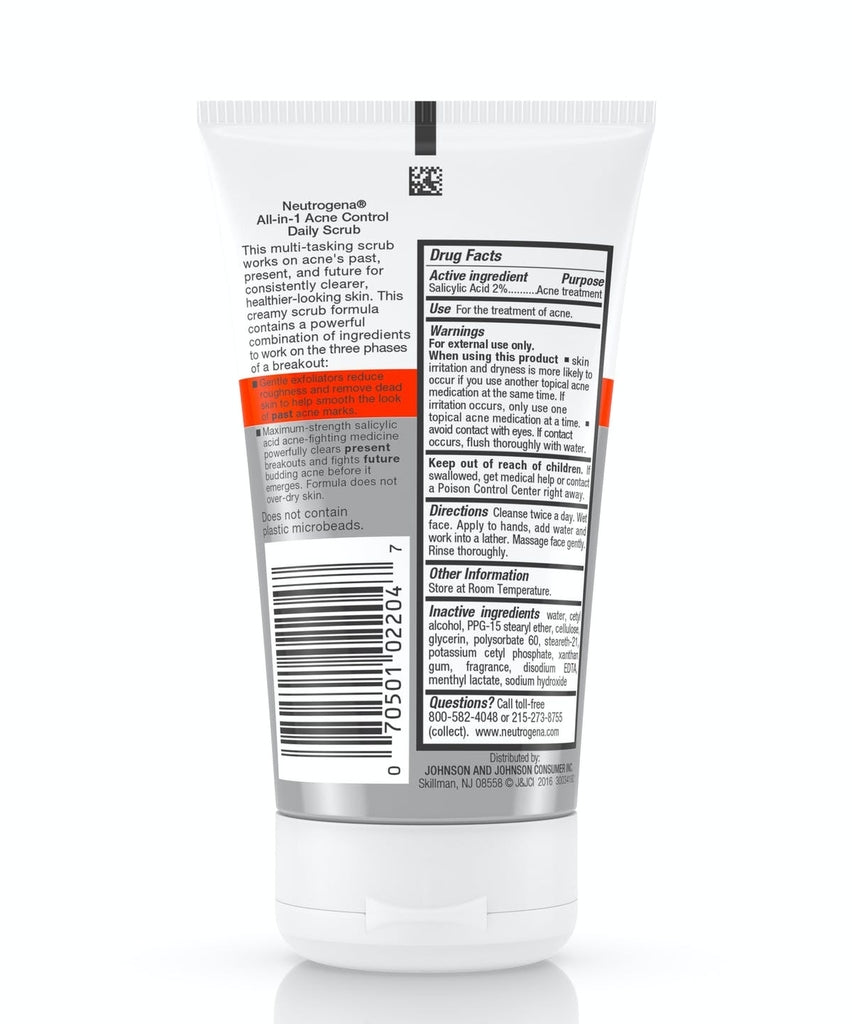 Esfoliante Diário All-in-1 Acne Control Daily Scrub 124ml