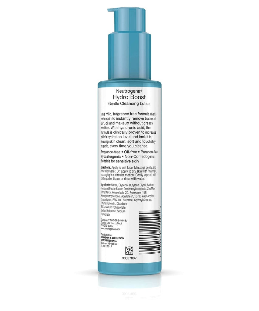Hydro Boost Loção de Limpeza Suave Gentle Cleansing Lotion 162ml