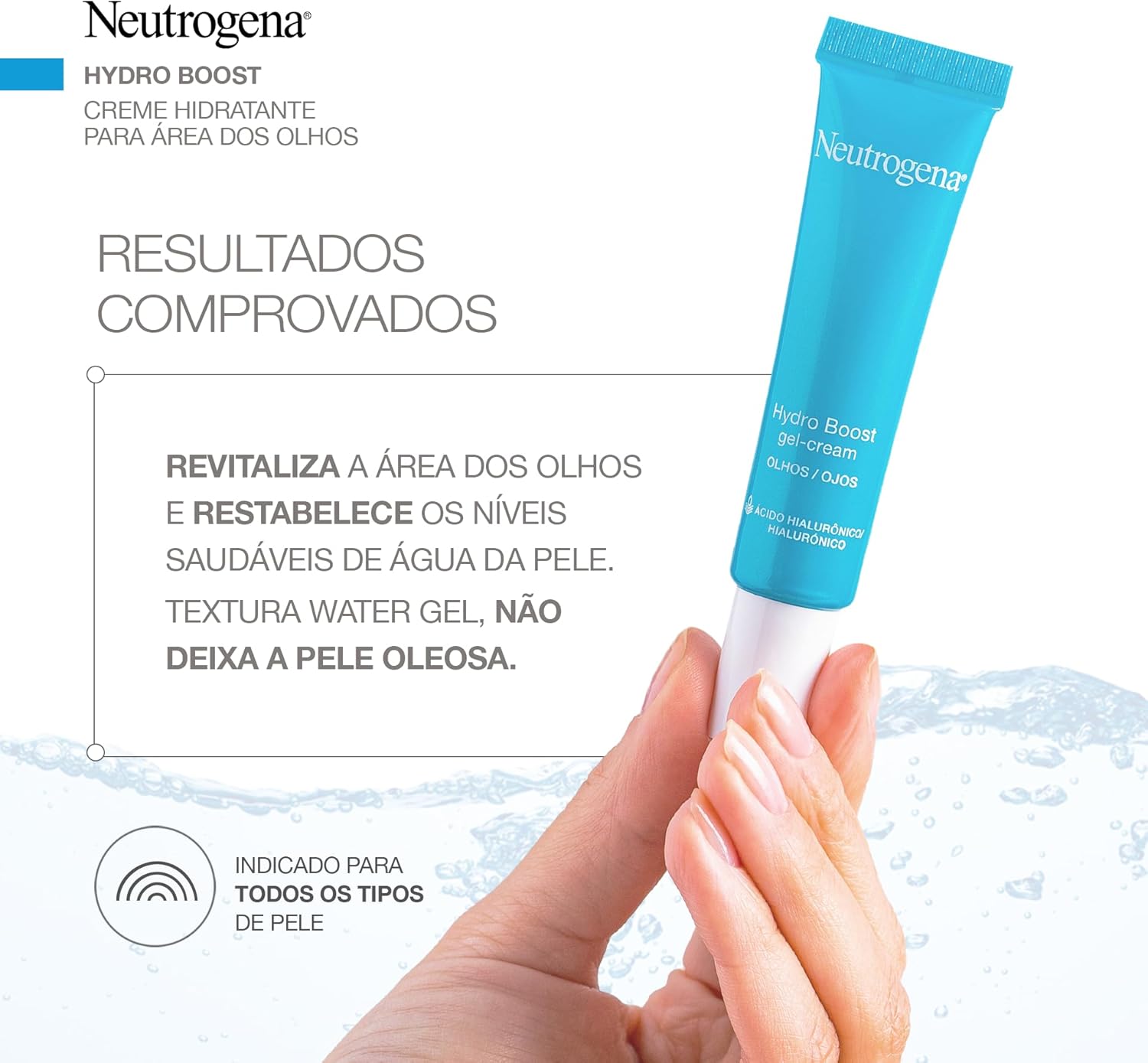 Creme Hidratante Para Área dos Olhos Hydro Boost, 15g