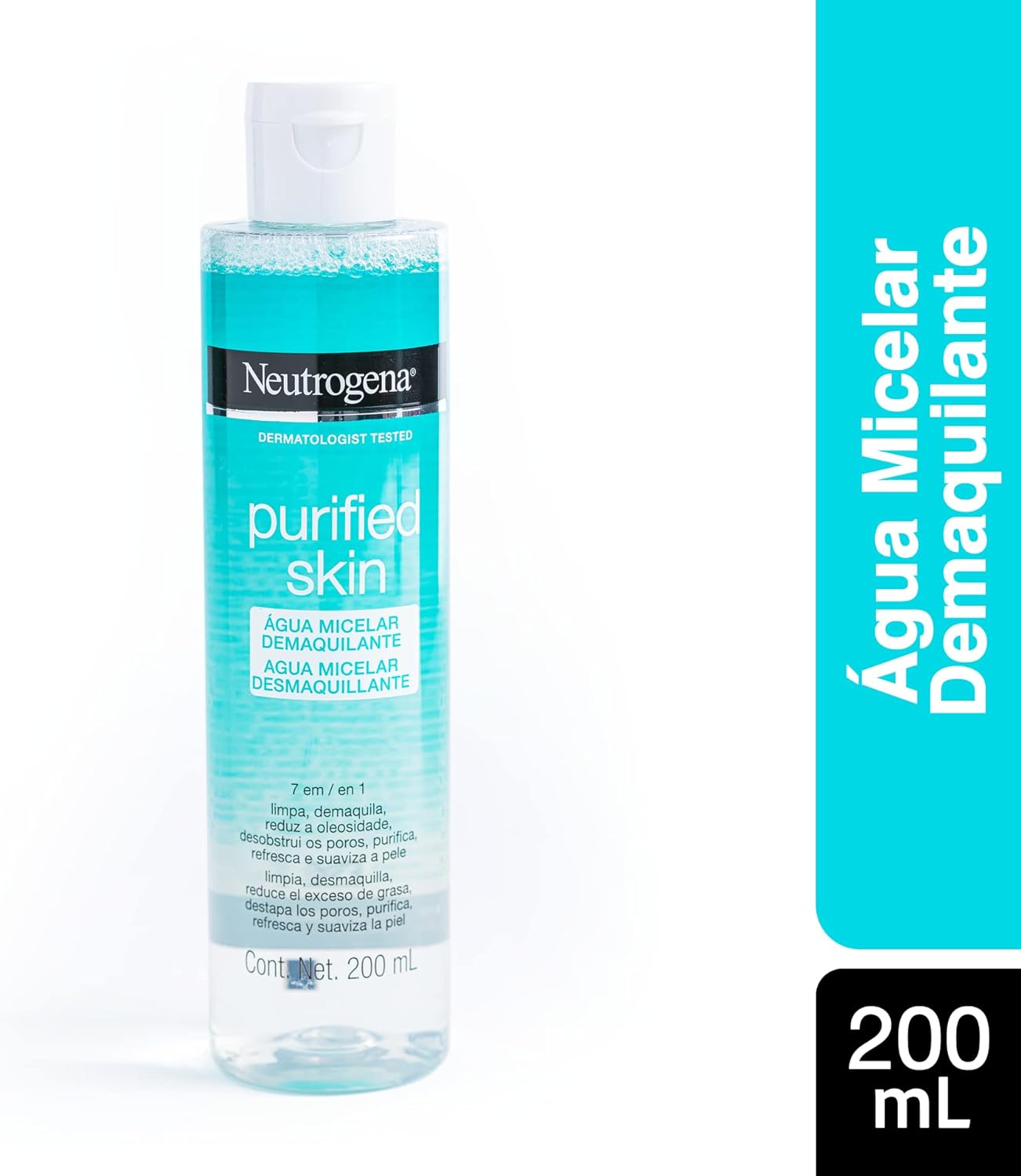Água Micelar Demaquilante Purified Skin, 200ml