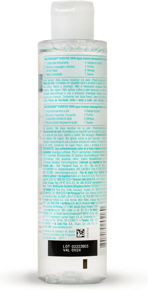 Água Micelar Demaquilante Purified Skin, 200ml