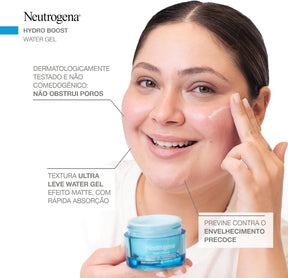 Hidratante Facial Hydro Boost Water Gel 50g embalagem pode variar