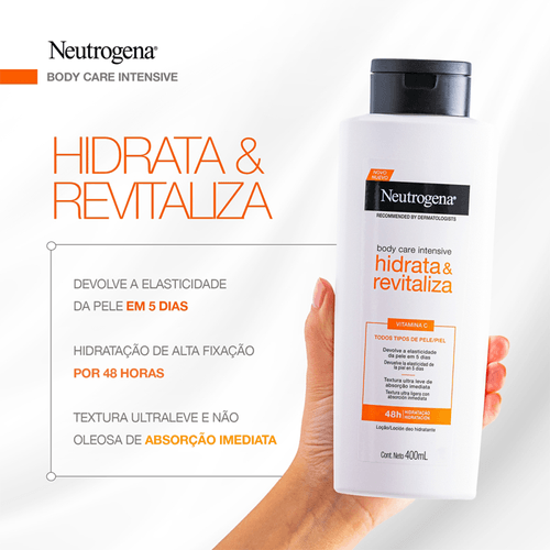 Hidratante Corporal Body Care Intensive Hidrata&Revitaliza 400ml