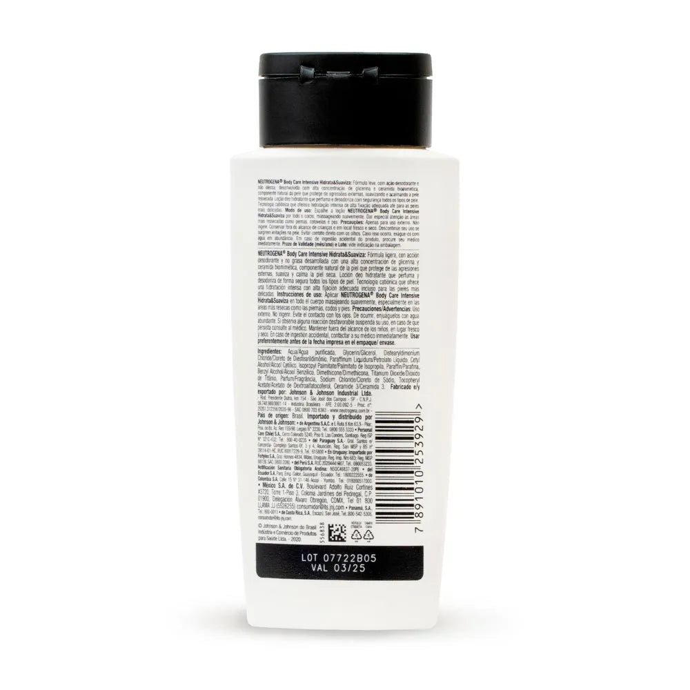 Hidratante Corporal Body Care Intensive Hidrata&Suaviza 200ml