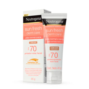 Protetor Solar Facial Sun Fresh Derm Care 70 FPS 40g