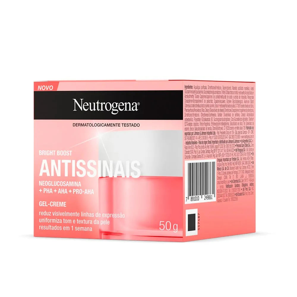 Gel Creme Facial Antissinais Bright Boost 50g