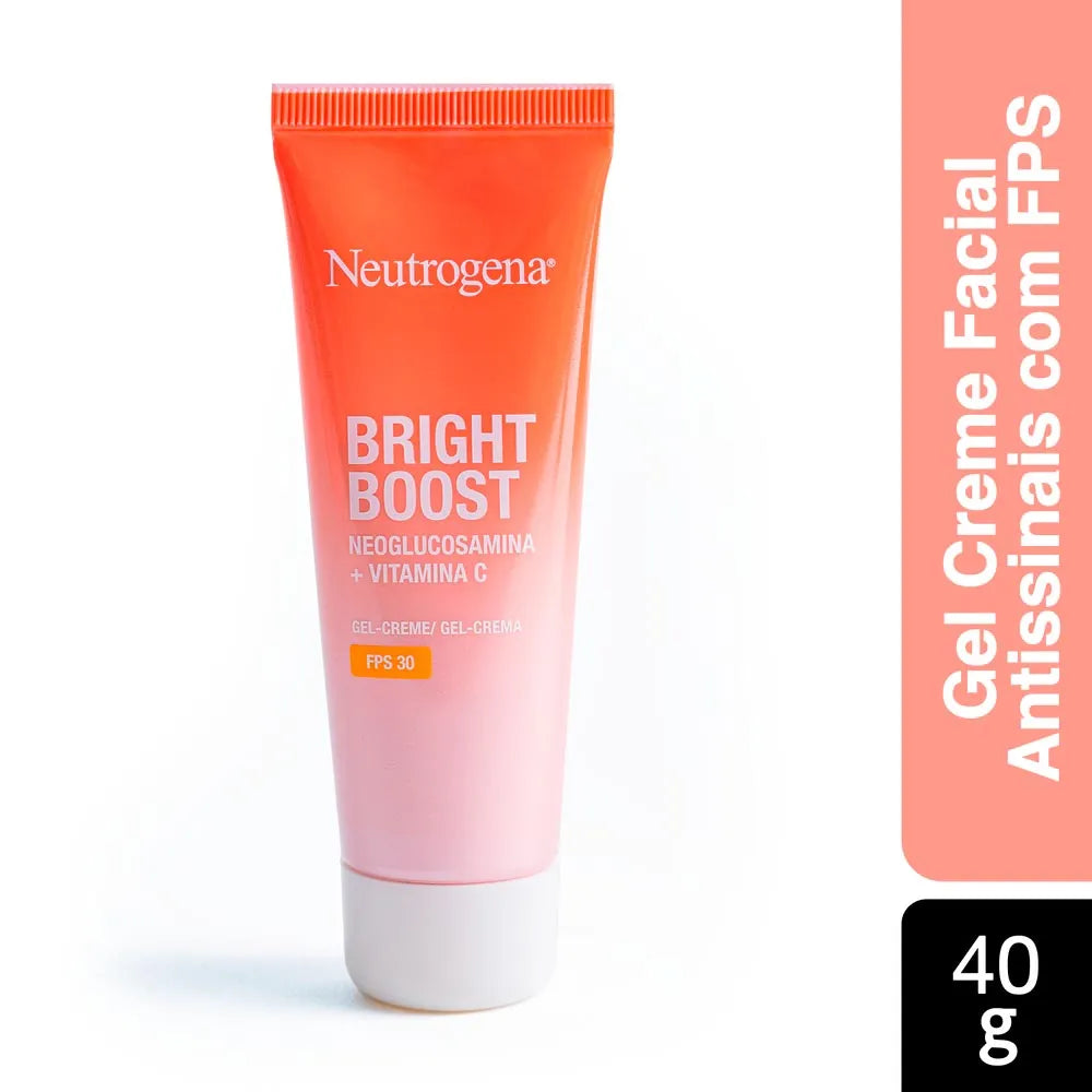 Gel Creme Facial Antissinais Bright Boost FPS30 40g