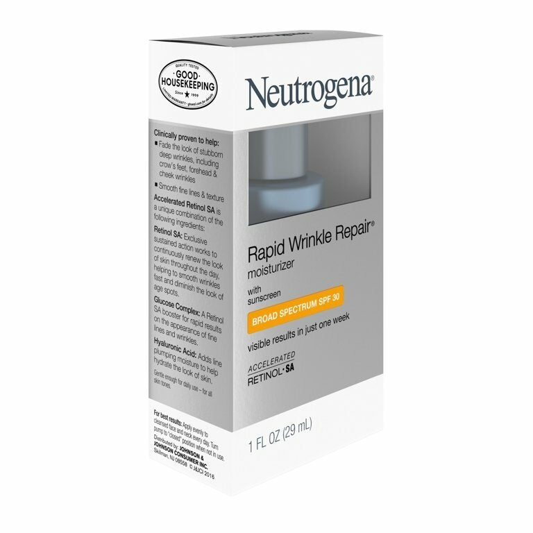 Rapid Wrinkle Repair Face & Neck Moisturizer FPS 30, 1 fl oz 29ml
