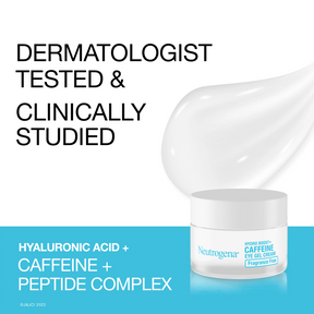 Hydro Boost++ Caffeine Eye Gel Cream, Fragrance Free 14g
