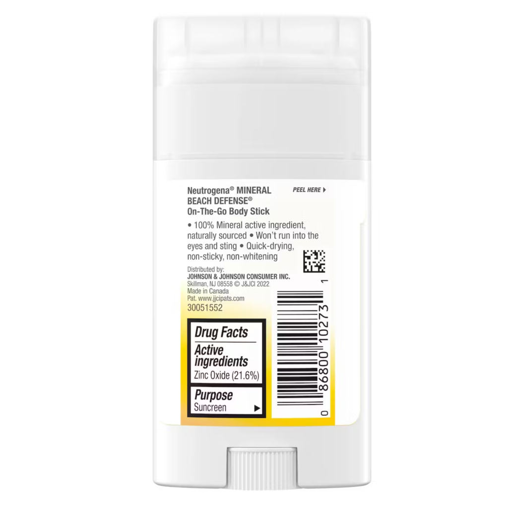 Protetor Solar Purescreen+(TM) Mineral Beach Defense(TM) On-The-Go Body Stick 42g