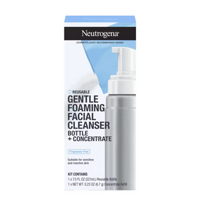 Kit Sabonete Esfuma Facial de Limpeza + Embalagem Reutilizável 221ml