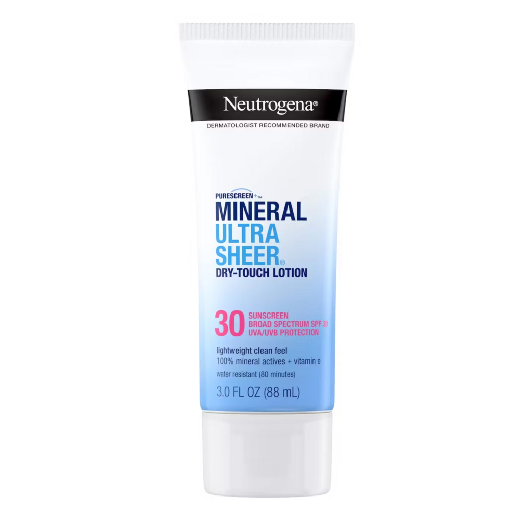 Loção Protetor Solar Mineral Ultra Sheer Dry-Touch FPS 30 88ml