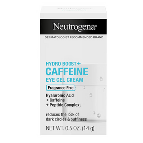 Hydro Boost++ Caffeine Eye Gel Cream, Fragrance Free 14g