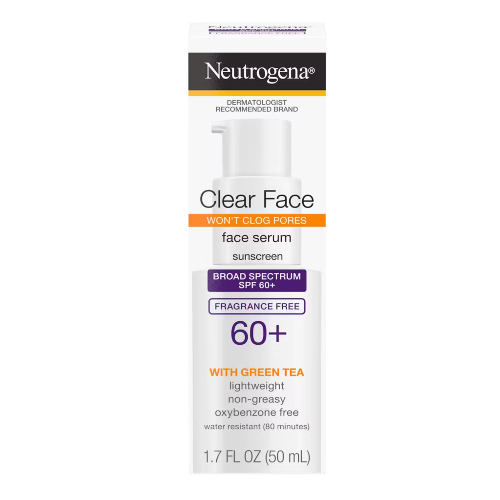 Serum Protetor Solar com Chá Verde FPS 60 Sem Fragrância 50ml