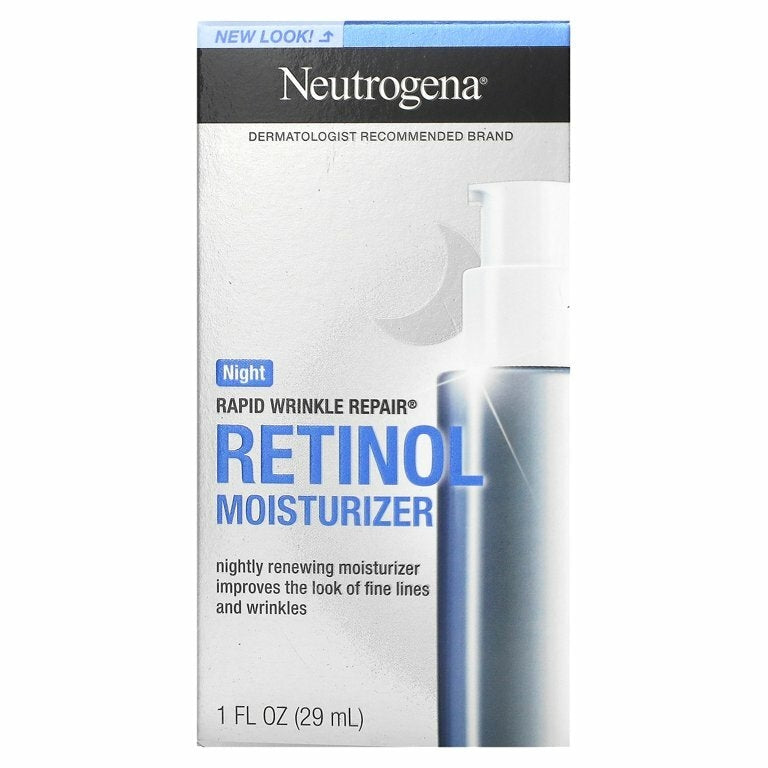 Sérum Hidratante Noturno Rapid Wrinkle Repair, Moisturizer, Night, 1 fl oz (29 ml)