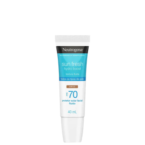 Sun Fresh Hydro Boost FPS70 Cor 3.0 - Protetor Solar Facial com Cor 40ml