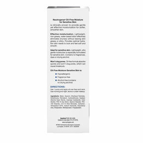 Hidratante Facial Ultra-Suave , Oil Free Moisture, Ultra-Gentle Facial Moisturizer, Sensitive Skin, 118ml